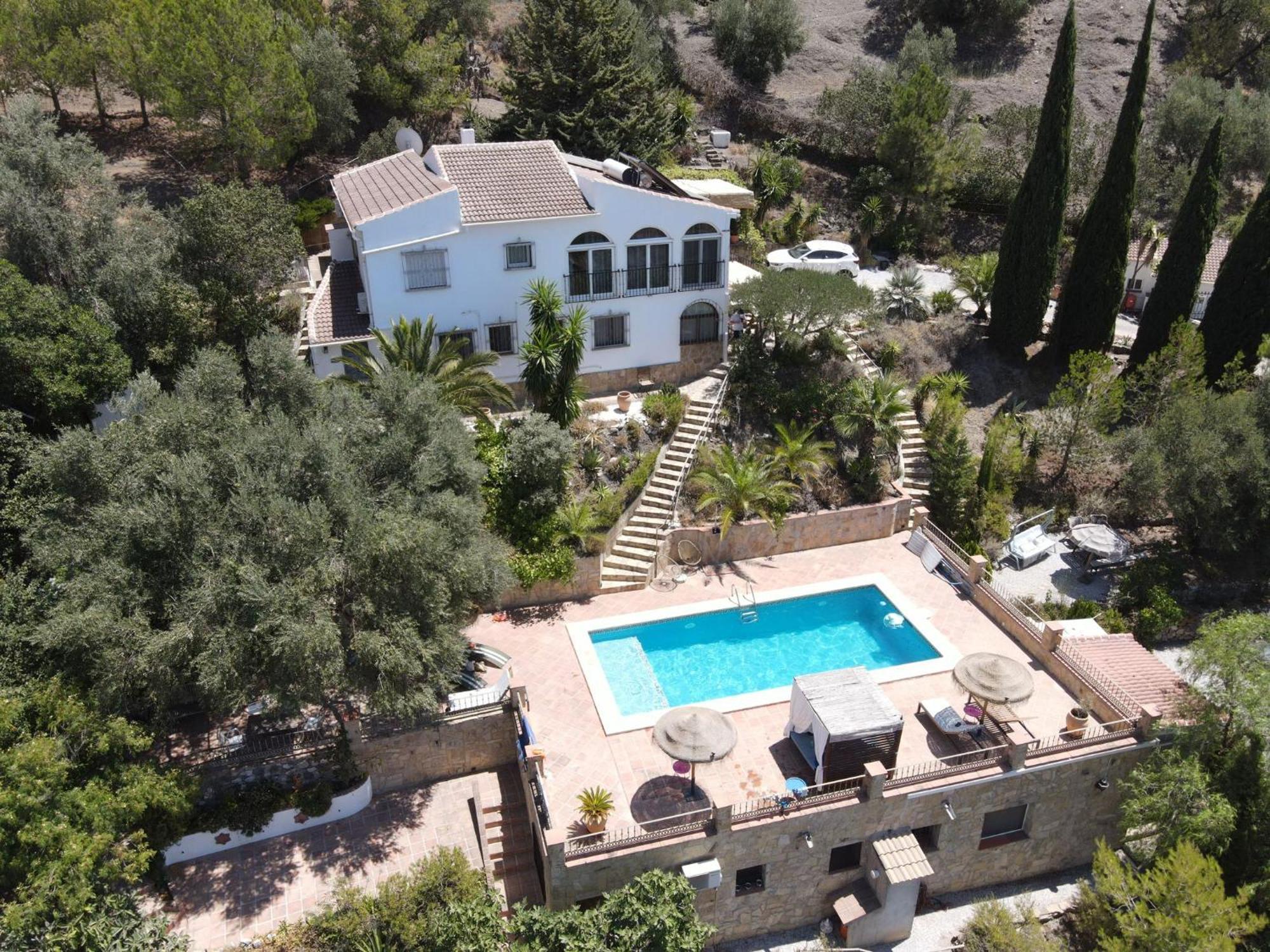 El Nispero Dulce Bed & Breakfast Alcaucin Exterior photo